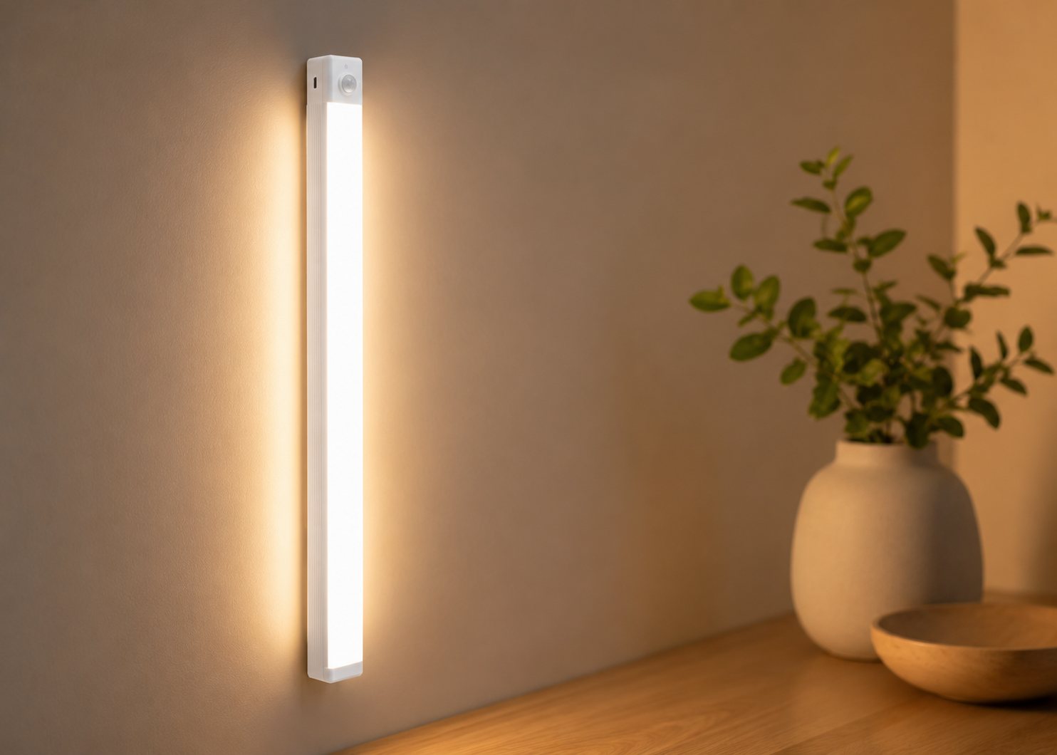 Lampe LED intelligente avec détecteur de mouvement – Rechargeable USB