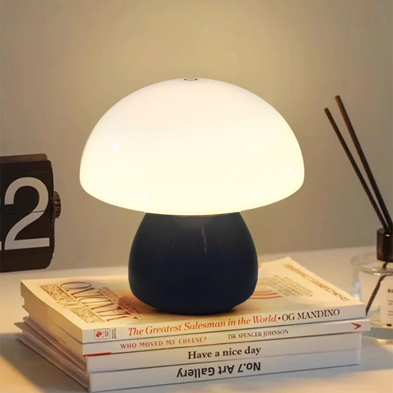 Lumionexa™ – Lampe Champignon LED Tactile Rechargeable Sans Fil